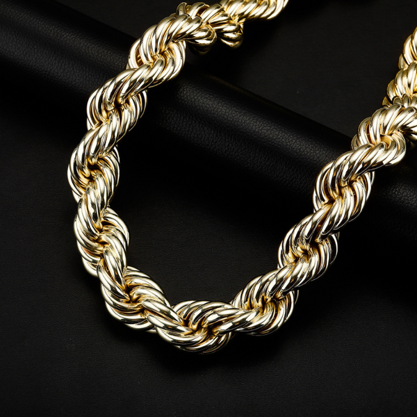 30MM Hip-hop Personality Exaggeration Massive Twist Chain