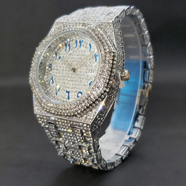 VVS Royale Arabic Iced Out Watch