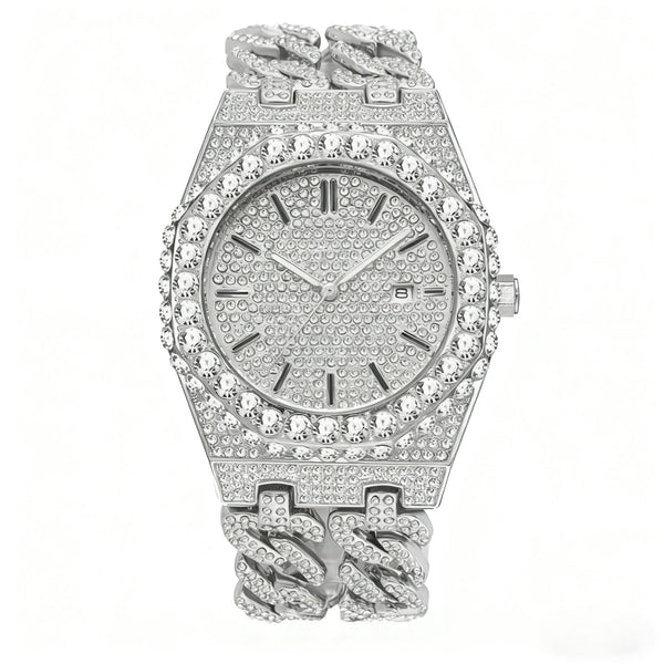 VVS Helix Iced Out Watch