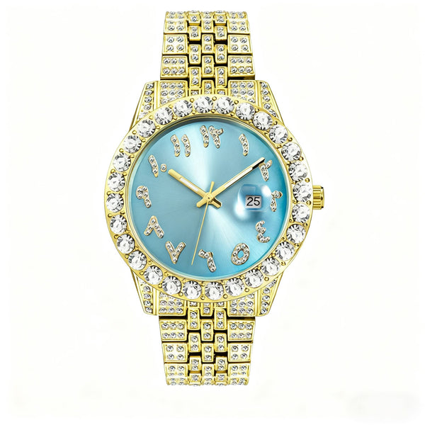 VVS Nexis Arabic Iced Out Watch