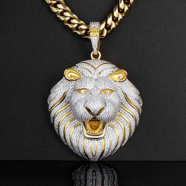 The King of Lion Pendant (FREE Chain Included)