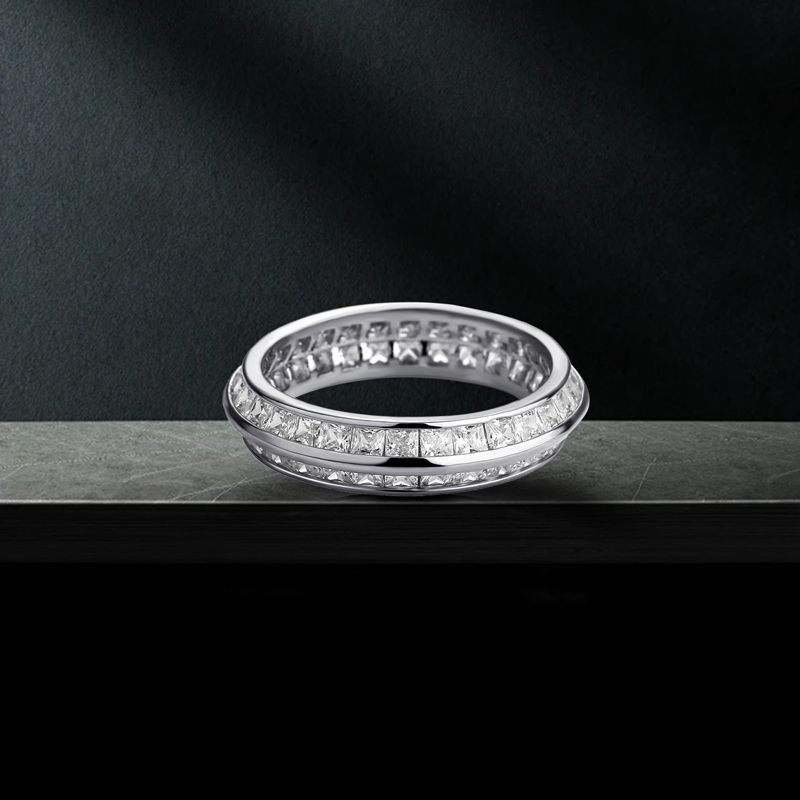 Two Rows Pave Band – kankco