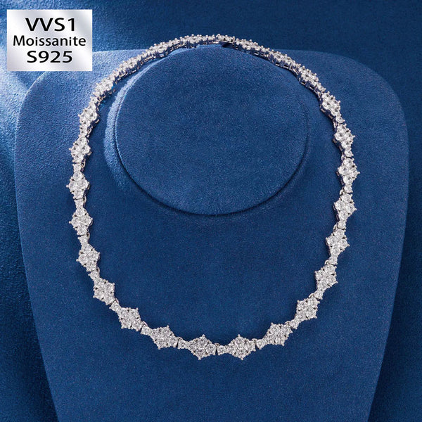 6.5mm S925 Moissanite Featured Tennis Chain