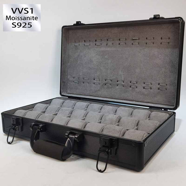24-Slot Watch Storage Box - Premium Watch Organizer Case