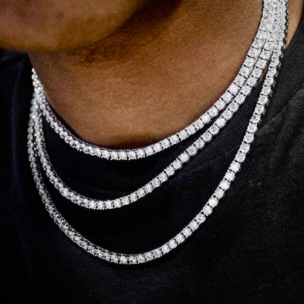 5mm diamond tennis chain