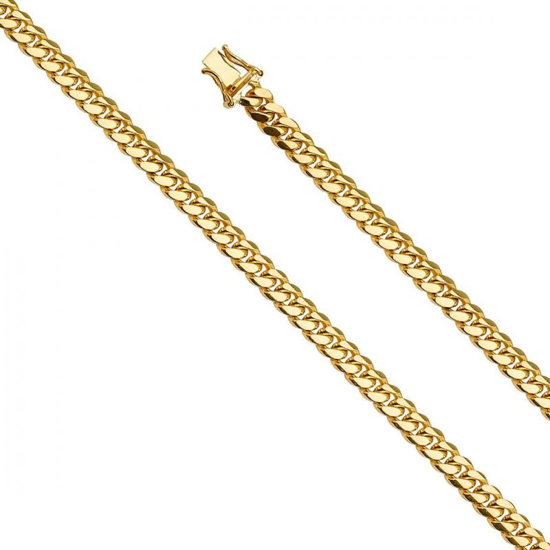 6mm Miami Cuban Link Chain in 18K Gold – kankco